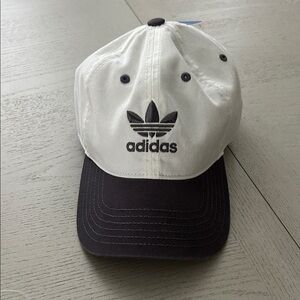 Adidas Black and White Cap